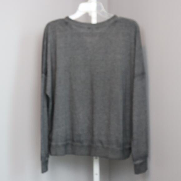 NWT Arizona Jean Co. Lace-Up Graphic Sweatshirt L “Invincible Dreamer” Pullover - Picture 2 of 6